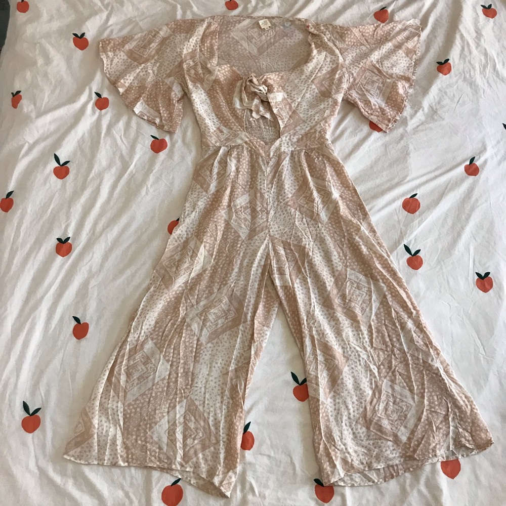 Tie Front Jumpsuit